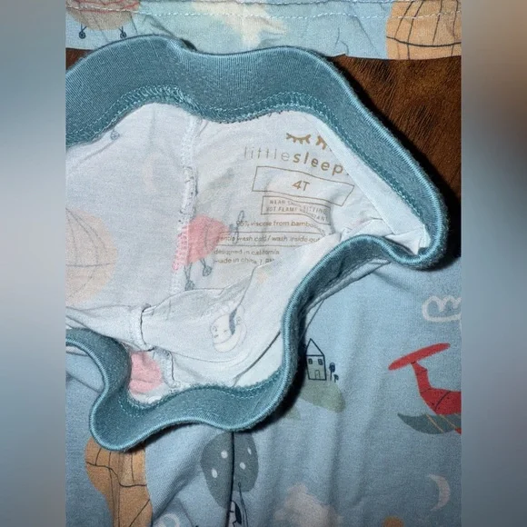 Little Sleepies OG Flyaway Airplanes 4t - Picture 6 of 7